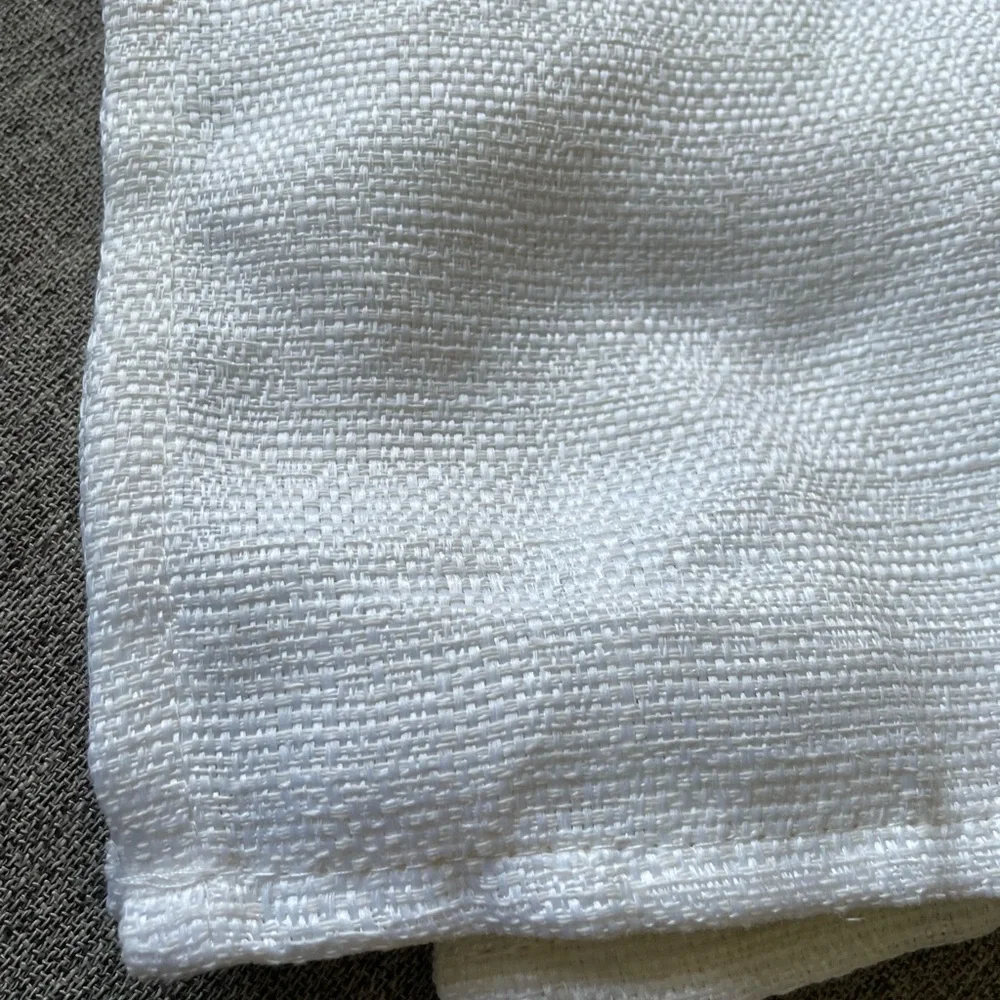 Lauren Ralph Lauren Black Label set of 4 Damask Cloth Lily White Napkins 19”